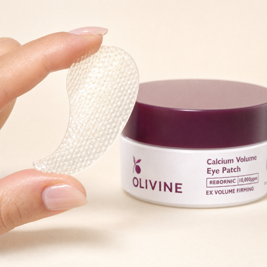 Olivine Calcium Volume Eye Patch single patch, macro close up