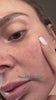 Woman testimonial video discussing her experience using EQQUAL BERRY NAD plus peptide serum in daily skincare routine